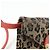 FENDI Borsa a Tracolla 2Way e Cintura in Tela Leopardata e Pelle Marrone Rosso - vista 13