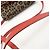 FENDI Borsa a Tracolla 2Way e Cintura in Tela Leopardata e Pelle Marrone Rosso - vista 8