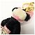 Portachiavi Panda Bunny con logo Triangle PRADA Nero Rosa - vista 12