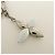 Louis Vuitton Twist Portachiavi e Charm in Metallo Silver White M68010 - vista 11