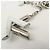 Louis Vuitton Twist Portachiavi e Charm in Metallo Silver White M68010 - vista 6