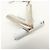 Louis Vuitton Twist Portachiavi e Charm in Metallo Silver White M68010 - vista 8