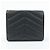 Autre Marque SAINT LAURENT PARIS Billetera compacta de piel Cassandra Black 692061 - vista 2