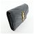 Autre Marque SAINT LAURENT PARIS Billetera compacta de piel Cassandra Black 692061 - vista 4