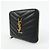 Autre Marque SAINT LAURENT PARIS Billetera Compacta de Piel Cassandra Negra - vista 3