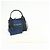 BALENCIAGA Bolsa 2Way Baby Cabas Denim Bolsa de Mão e Ombro Azul Preto - vista 24