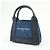 BALENCIAGA Bolsa 2Way Baby Cabas Denim Bolsa de Mão e Ombro Azul Preto - vista 3