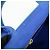 PRADA Borsa Tote 2Way in Tela Canapa con Logo Triangolare Blu BN2642 - vista 22