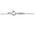 Collana Tiffany & Co Notes Square SV925 Silver - vista 5