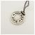 Hermès HERMES Serie Silk Cord Metal Necklace Pendant Silver Gray - vista 4