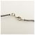 Hermès HERMES Serie Silk Cord Metal Necklace Pendant Silver Gray - vista 7