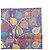 Hermès HERMES Carré 45 Seta 100% L'Arbre de vie Foulard Blu Rosso Multicolore - vista 3
