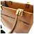 FENDI Borsa a mano 2Way Sunshine Shopper Small in pelle Marrone 8BS092 - vista 11