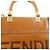 FENDI Borsa a mano 2Way Sunshine Shopper Small in pelle Marrone 8BS092 - vista 20