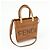 FENDI Borsa a mano 2Way Sunshine Shopper Small in pelle Marrone 8BS092 - vista 4