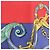 Hermès HERMES Carre 45 Seidentuch 100% Seide L’INSTRVCTION DV ROY Red Navy - Ansicht 13
