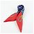 Hermès HERMES Carre 45 Seidentuch 100% Seide L’INSTRVCTION DV ROY Red Navy - Ansicht 18