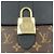 Louis Vuitton Monogram Locky BB Borsa a Tracolla 2Way Brown Noir M44141 - vista 7