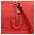 Salvatore Ferragamo Borsa a spalla Ferragamo Gancini Canvas Leather Tote OSAKA 2004 Red - vista 14