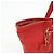 Salvatore Ferragamo Borsa a spalla Ferragamo Gancini Canvas Leather Tote OSAKA 2004 Red - vista 16