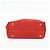 Salvatore Ferragamo Borsa a spalla Ferragamo Gancini Canvas Leather Tote OSAKA 2004 Red - vista 5