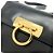 Salvatore Ferragamo Borsa a tracolla in pelle Ferragamo Gancini Navy - vista 16