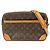 Borsa a spalla Louis Vuitton Monogram Trocadero 30 Brown M51272