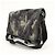 Borsa a tracolla PRADA in nylon e pelle Saffiano camouflage con logo triangolare - vista 3
