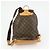 Zaino Louis Vuitton Monogram Montsouris GM Brown M51135 - vista 2