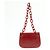 Borsa a tracolla e borsa a mano PRADA in pelle e plastica con catena Logo Rossa - vista 2