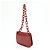 Borsa a tracolla e borsa a mano PRADA in pelle e plastica con catena Logo Rossa - vista 3