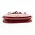 Borsa a tracolla e borsa a mano PRADA in pelle e plastica con catena Logo Rossa - vista 5