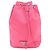 PRADA Triangle Logo Nylon Leather Drawstring Pouch Pink 1N0369