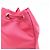 PRADA Triangle Logo Nylon Leather Drawstring Pouch Pink 1N0369 - view 12