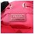 PRADA Triangle Logo Nylon Leather Drawstring Pouch Pink 1N0369 - view 18