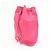 PRADA Triangle Logo Nylon Leather Drawstring Pouch Pink 1N0369 - view 3