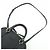 GUCCI Borsa a mano e a tracolla 2WAY in pelle Micro Guccissima Nero 449663 - vista 6