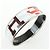 Hermès HERMES Email GM Plated Bangle Bracelet White Black Red - vista 7