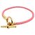 Hermès Bracciale HERMES Glenan H Tresse in Veau Swift Leather Pink - vista 2