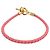 Hermès Bracciale HERMES Glenan H Tresse in Veau Swift Leather Pink - vista 4