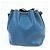 Louis Vuitton Epi Petit Noe Bicolor Shoulder Bag Blue Noir Ｍ44152 - vista 2