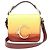 Chloé Borsa 2Way in pelle incisa Chloe C Borsa a tracolla Bordeaux Yellow
