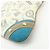 Borsa a tracolla LOEWE Anagram Canvas Suede Leather 160th Beige Blue - vista 11