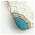 Borsa a tracolla LOEWE Anagram Canvas Suede Leather 160th Beige Blue - vista 13