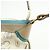 Borsa a tracolla LOEWE Anagram Canvas Suede Leather 160th Beige Blue - vista 15