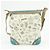 Borsa a tracolla LOEWE Anagram Canvas Suede Leather 160th Beige Blue - vista 2