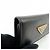 PRADA Triangle Logo Saffiano Leather 6 Rings Key Case Black 1M0222 - view 11