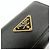 PRADA Triangle Logo Saffiano Leather 6 Rings Key Case Black 1M0222 - view 14