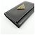 PRADA Triangle Logo Saffiano Leather 6 Rings Key Case Black 1M0222 - view 7