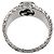 GUCCI Interlocking G Arabesque Ring SV925 Silber #17 US8 EU57 - Ansicht 3